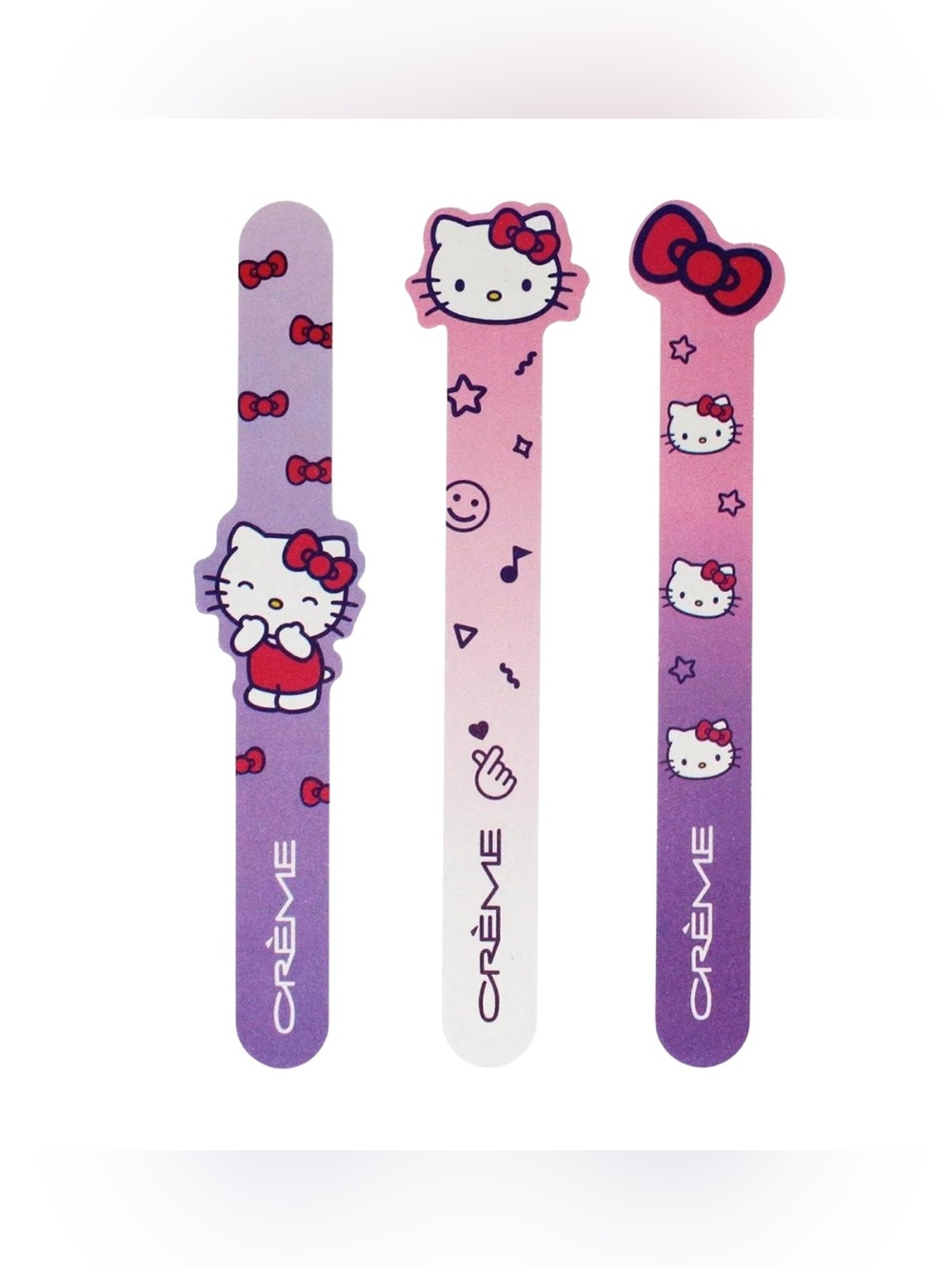 The Crème Shop x Hello Kitty Smooth Perfection Nail File Trio